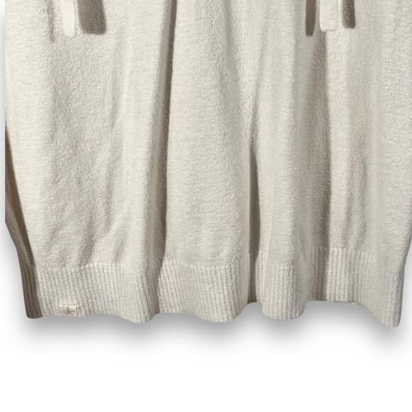 Barefoot Dreams CozyChic Pearl Sweatshirt Hoodie Pullover Small Minimalist NWT - Picture 5 of 11